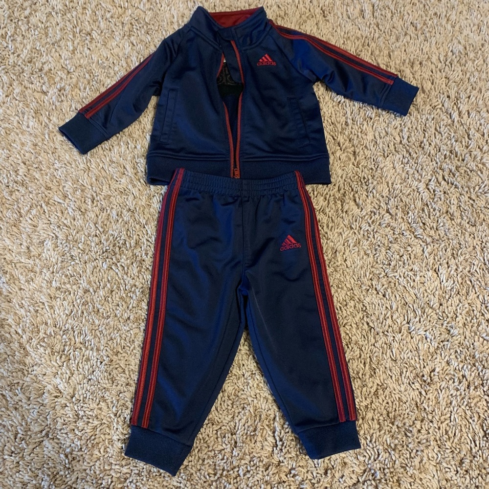 Adidas Toddler Track Suit- 12 months